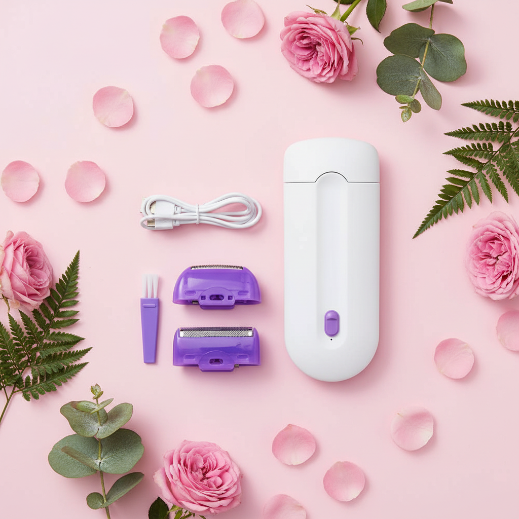 Permanent Laser Hair Remover Handset for Smooth, Hair-Free Skin
